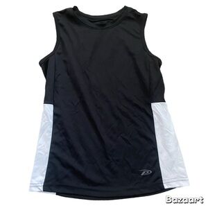 Sz 5/6 Boys Black & White Tank Top ProPlayer NWOT